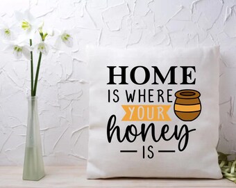 Honey Bee Home Decor SVG File (Digital Download)
