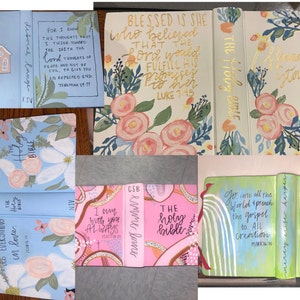 Custom Painted Bible