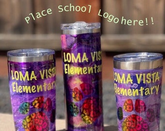 Team School Tumbler, Team Tumbler, Logo Tumbler, Personalized School Tumbler, Personalized-tumbler, School Tumbler, Softball players gift