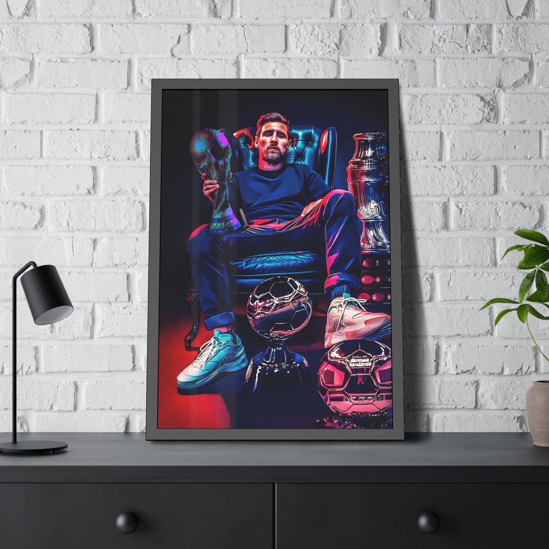 Lionel Messi Soccer King World Cup Digital Download Etsy