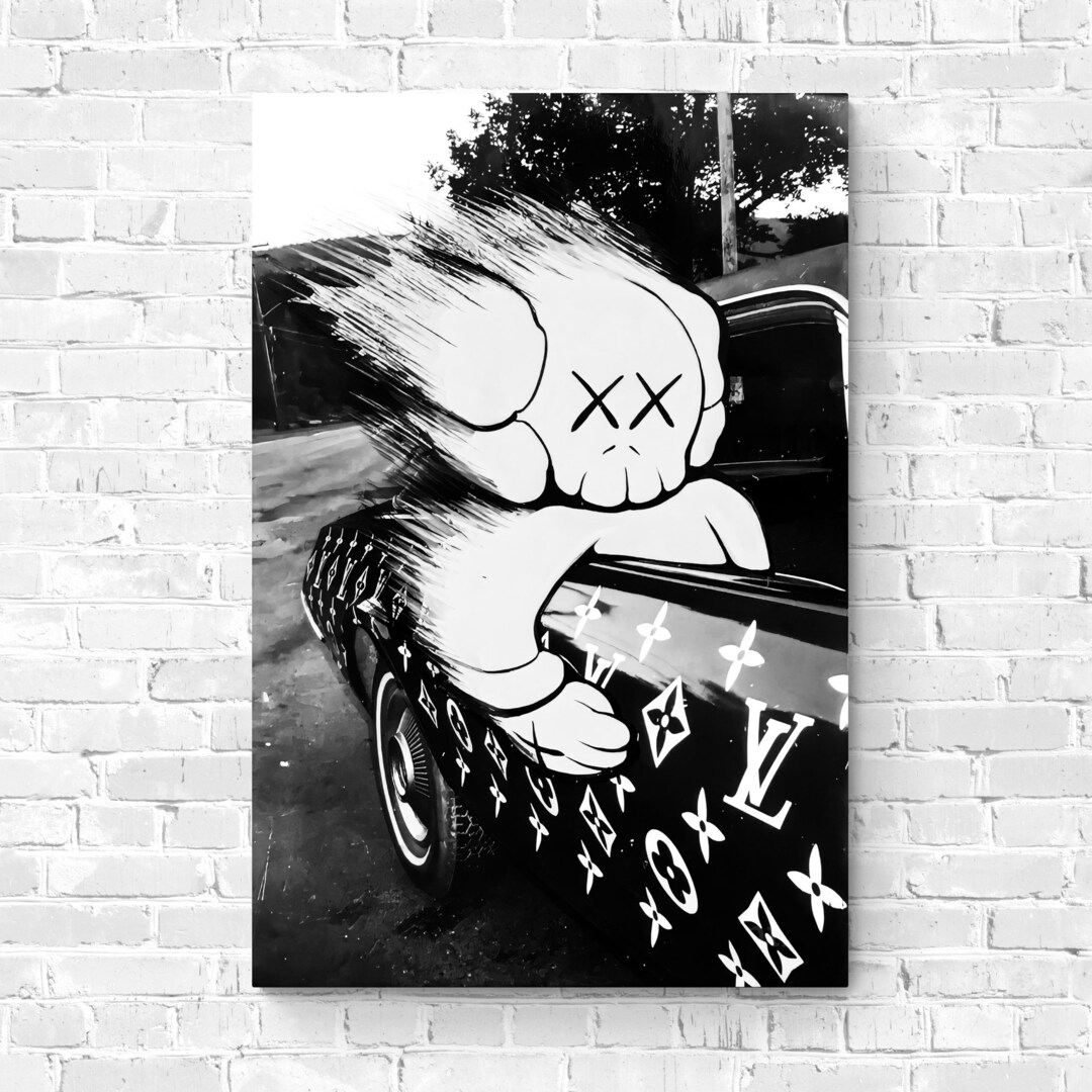 Hypebeast Wall Art, Cruising, Hypebeast Wall Decor, Giclée Canvas of