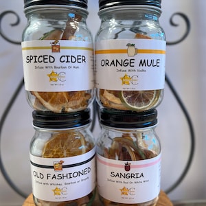 Craft Cocktail Infusion Kit - Wine, Bourbon, Whiskey, Lover - Drink Kit