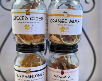 Craft Cocktail Infusion Kit Bundle – Wine, Bourbon, Whiskey Lover Gift
