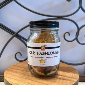 Old Fashioned Cocktail Infusion Kit - Cocktail Gift for the Bourbon, Brandy or Whiskey lover