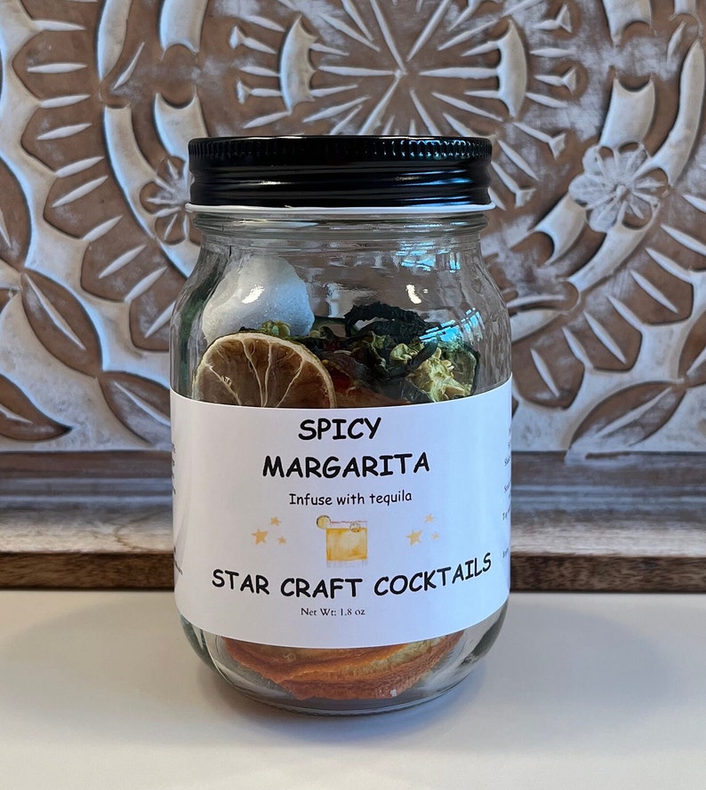 Strawberry & Spicy Margarita Kits Cocktail Infusion Etsy