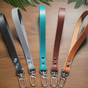 Leather Clutch Wristlet Strap: Detachable Replacement Bag Strap