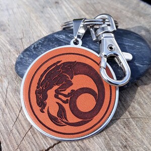 Sleutelhanger Steenbok - Leren sleutelhanger sterrenbeeld - Astrologiesleutelhanger - Sterrenbeeld verjaardagscadeau Steenbok - leren sleutelhanger - cadeau voor iedereen