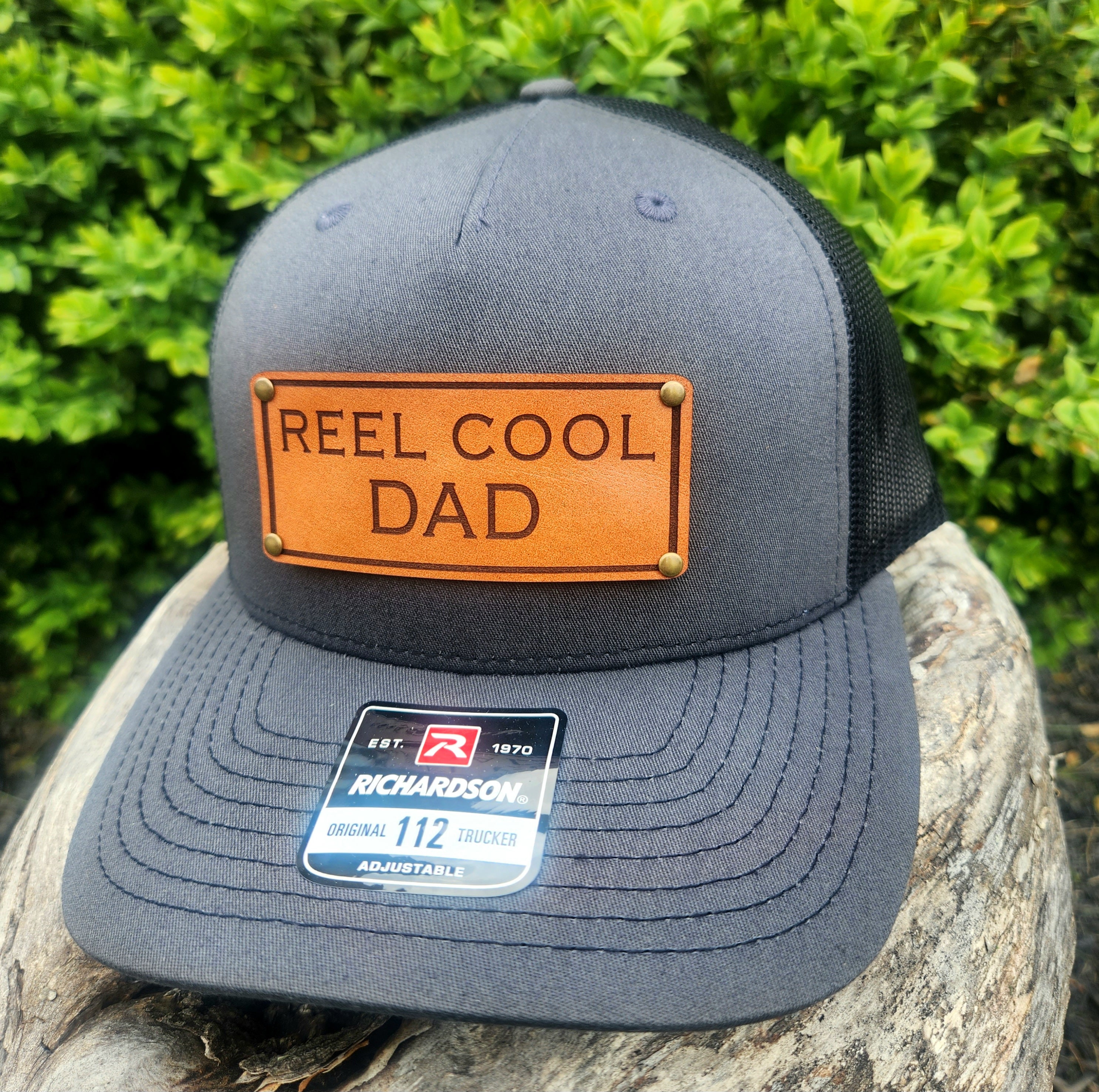 REEL COOL DAD Hat Fishing Hat Hat for Dad Gift for Him Reel Cool