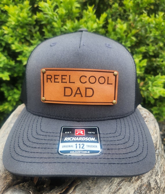 Reel Cool Dad Hat - Fishing Hat - Hat for Dad - Gift for Him - Reel Cool Stepdad Hat - Cool Papa Hats - Fishing Lover Hats