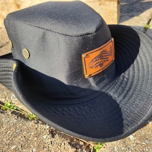 Boonie Hats - Design wählen Verstellbarer Boonie Hut mit Nackenschutz - Individuell angefertigte Boonie Hats mit breiter Krempe - Bucket Hats - Wanderhut