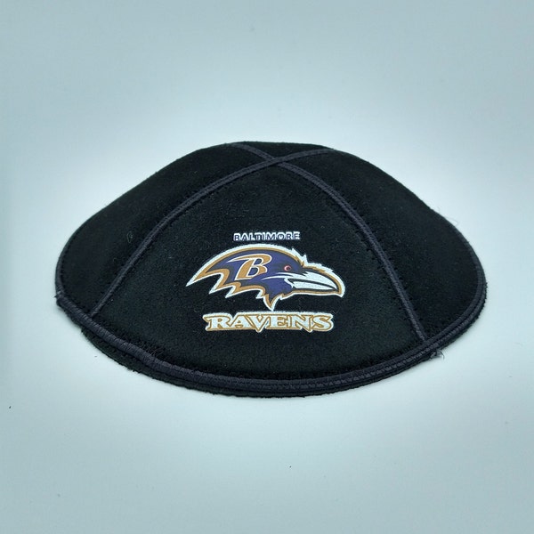 Ravens Football Kippah Yarmulke - Sports Teams Football Kippah