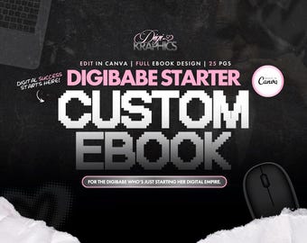 BASIC Custom PLR Ebook Service - Ebook Template, DFY Ebook, Ebook Design,  digital Book, Digital Product, Editable on Canva