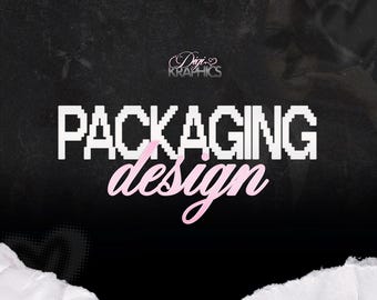 Benutzerdefinierte Haarverlängerung Verpackungsdesign