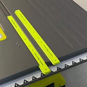 Perfect Fit Miter Bars / Runners for Ryobi RTS08 RTS10 PBLTS01 Table Saws with Stamped Steel Miters - 3D Printed