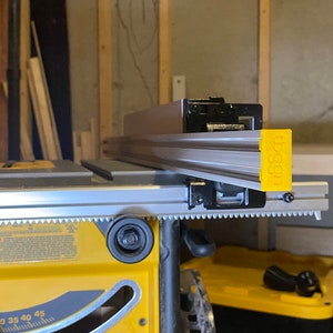 DIGITAL DOWNLOAD - DIY Sliding Extension Fence Parts for Dewalt 7480 / 7485 Table Saws