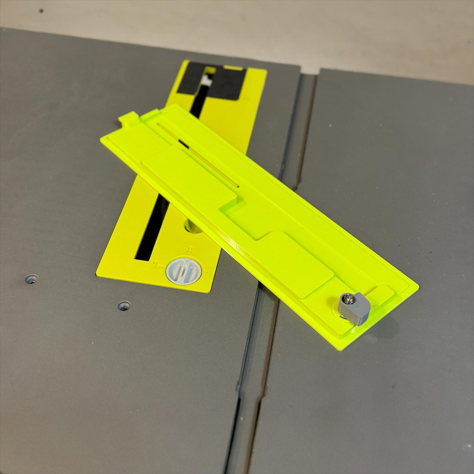 Perfect Fit Zero Clearance Plate for Ryobi RTS12 RTS23 Table Saws