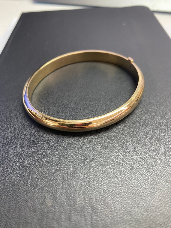 Tiffany and Co vintage 14k gold bangle 14.5g