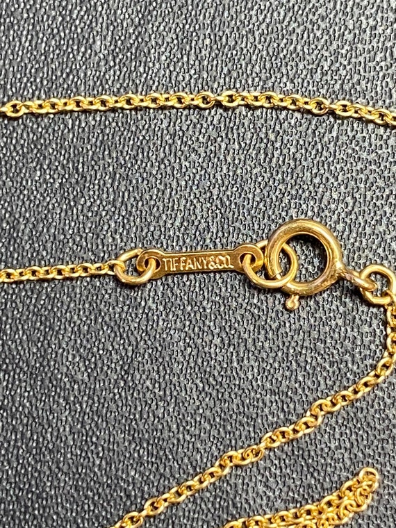 Tiffany and Co X pendant 18k gold - Gem