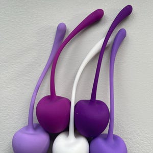 Bolas de Kegel para el suelo pélvico/Pesas vaginales reutilizables para fortalecer la pelvis, apoyar la vejiga y mejorar el bienestar íntimo
