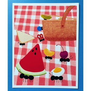 Picnic Art Print