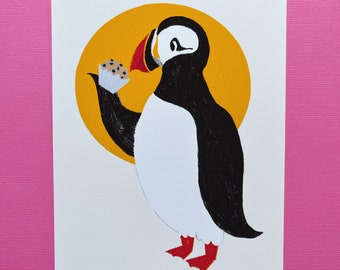 Cartoon Puffin - Etsy Cartoon Puffin - Etsy