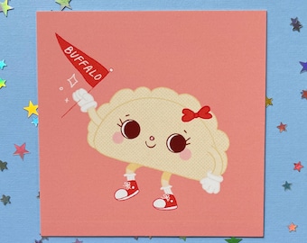 Pierogi Art Print Buffalo NY 716