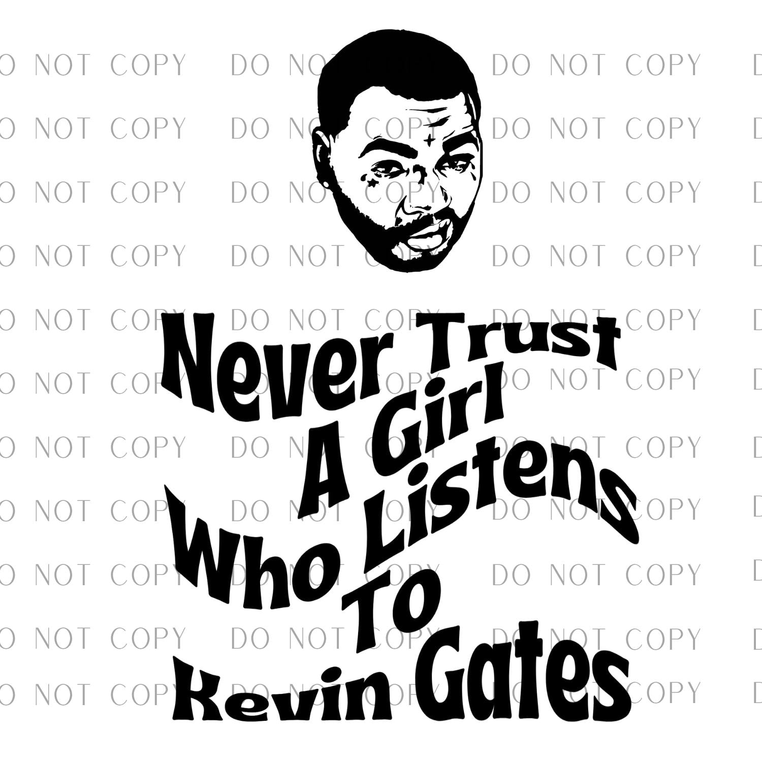 Kevin Gates SVG File - Etsy