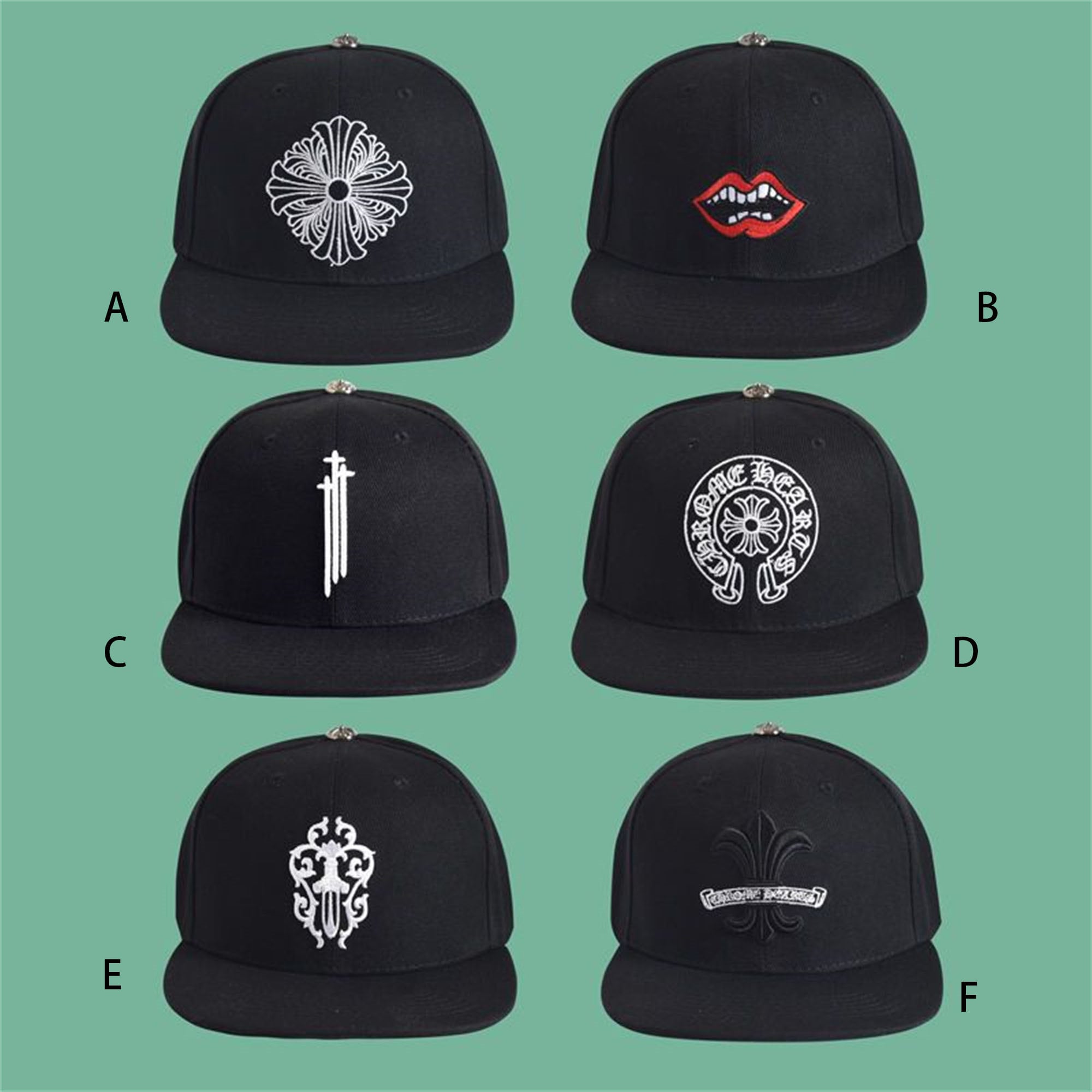 chrome heart snapback