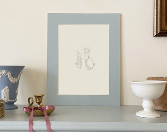 Beatrix Potter inspirou Peter Rabbit e Jemima Puddle Duck impressão de arte DIGITAL | IMPRIMÍVEL Galeria de parede de quarto de berçário infantil vintage T1-1