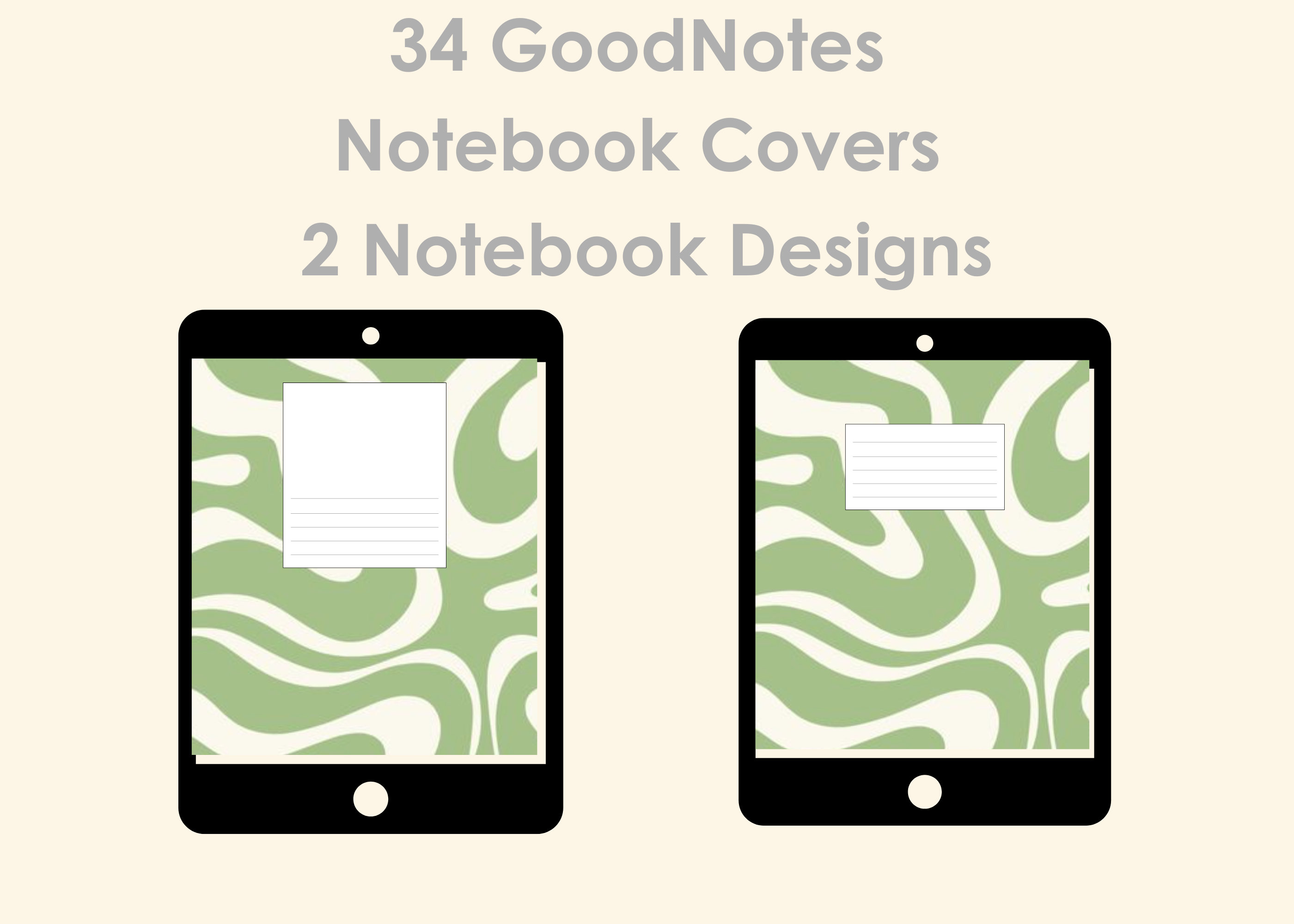Marble Digital Notebook Covers Digital Notebook Cover Goodnotes Cover ...