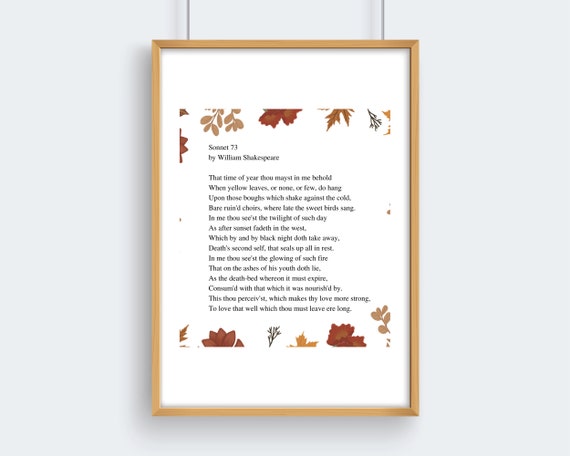 William Shakespeare Poems About Nature