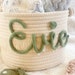see more listings in the + Custom Name Baskets section