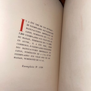 Rare Antique French Collectible Book - Jerome Et Jean Tharaud DINGLEY l’illustre acrivain eau- forte de Charles Huard L’abeille Garance