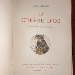 La Chevre D'or / Paul Arene
