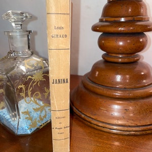 JANINA Par Louis GIRAUD - Antique French Collection Rare Book / Book #4