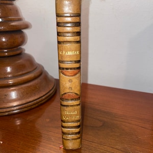 Thomas l&#39;Agnelet Gentilhomme de fortune par CLAUDE FARRÈRE Illustrations De Louis Morin / Antique French Collectible Rare gold engraved Book