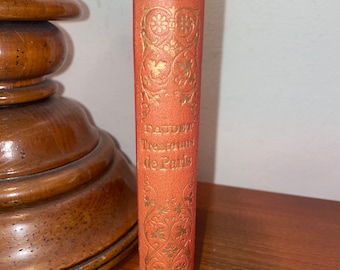 Trente ans de Paris a travers Ma vie Et mes livres / Antique Collector 1888 French book by ALPHONSE DAUDET