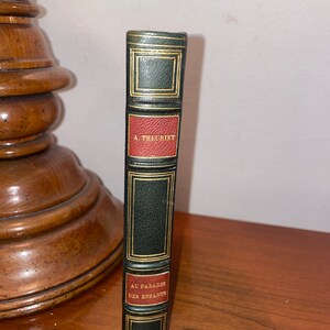 Au PARADIS DES ENFANTS Par Andre Theurient “1887” / In Children’s Paradise, 4the Edition French Collective Antique Rare Book