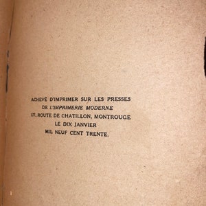 ANATOLE.  1930 Antique First Edition French Collector Book par Lucie Delarue MARDRUS