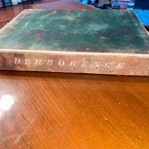 Livre Vintage Derborence DE C. F. RAMUZ  eaux-fortes de J. A. CARLOTTI / Antique Rare French Collection Book in Dustjacket