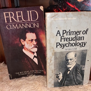 A primer of Freudian Psychology by Kevin Hall and FREUD Set of 2 Vintage books image 1