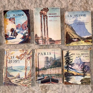 Set of 22 Antique French Limited exemplaire Numbered Books / Ensemble de 22 livres anciens Copyright B. ARTEAUD, Editions J. Rey -Grenoble