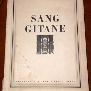 SANG GITANE / Raymond ESCHOLIER