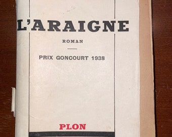 Conjunto de 3 libros franceses de coleccionista antiguos PRIMERA EDICIÓN / Lote de 3 Henri Troyat / Livre Limite / livres anciens