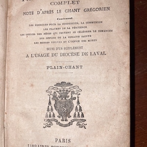Édition originale La Devotion aux Neuf CHOEURS Des Saints Anges et en PARTICULIER aux ss. Anges GARDIENS. Par Boudon / Antique French Book