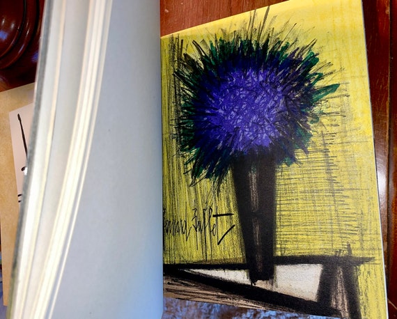 Collectible Vintage Bernard Buffet Book, Lithographs 1952-1966