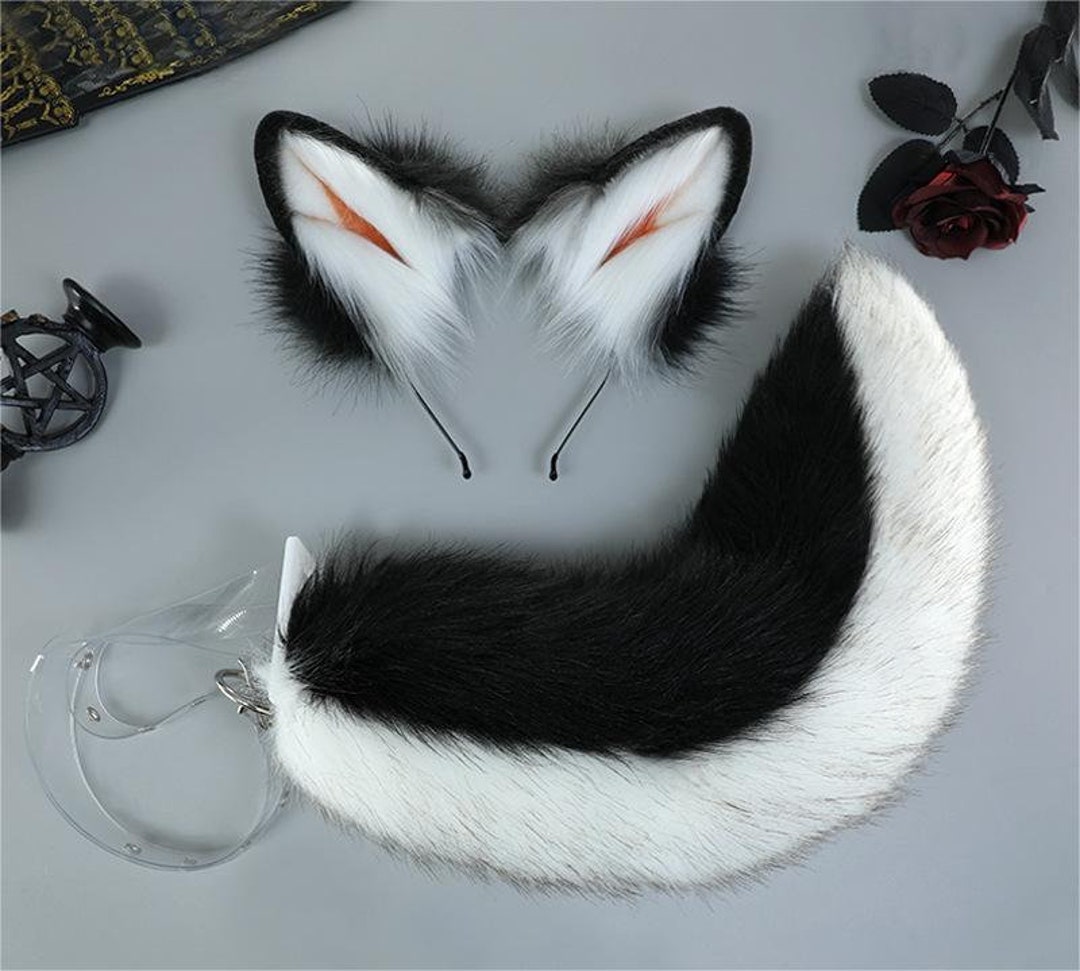 Cute Dog Ears Headband Dog Ears and Tail Handmade Furry Etsy