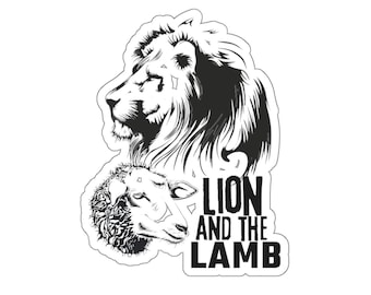 Lion and the Lamb Sticker Isaiah 11:6