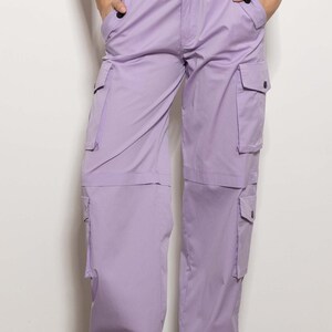 Cargo sales pants purple