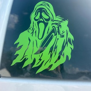 Scream Ghost Face Decal